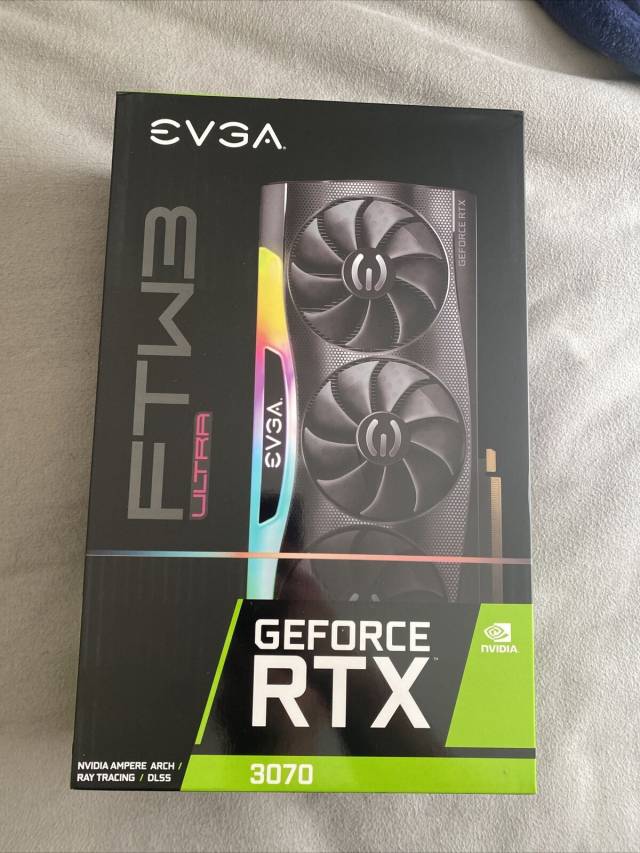 EVGA GeForce RTX 3070 FTW3 ULTRA 8GB GDDR6 Graphics Card