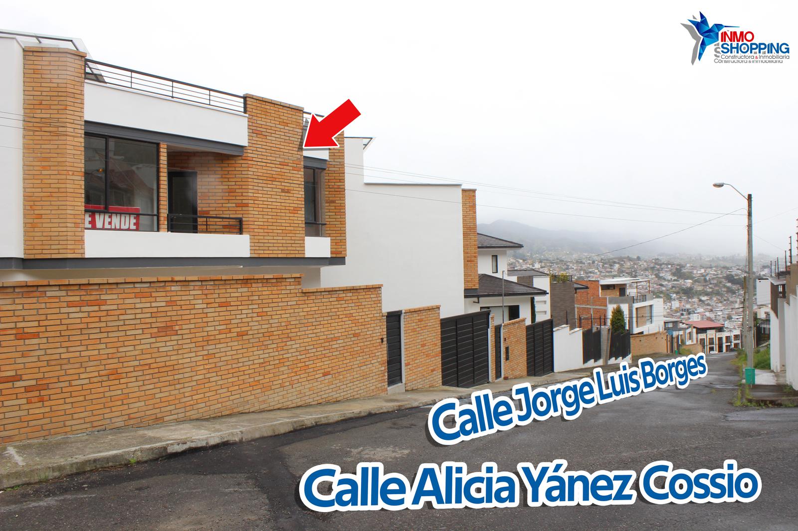 Casa en el sector Colinas de Pucará - Esquina de las calles Jorge Luis y Alicia Yánez