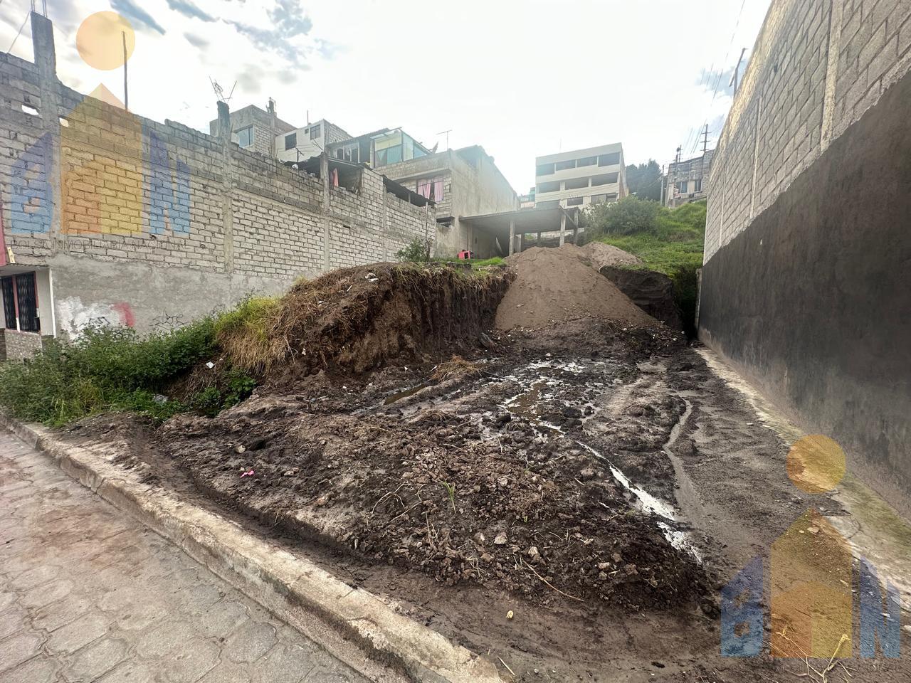 TERRENO EN VENTA ( LOMA DE PUENGASI - SUR DE QUITO)