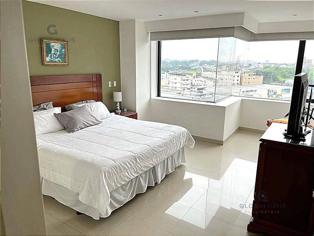 Venta o Alquiler de Departamento Amoblado en Torres Hilton Colon - Norte de Guayaquil E.M.