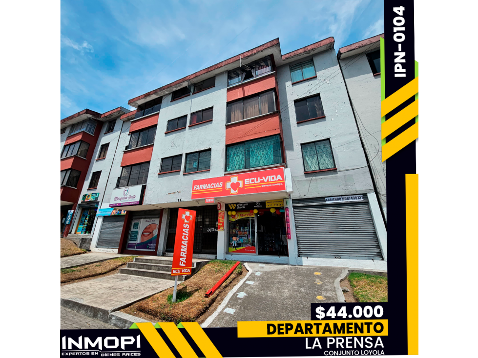 INMOPI Vende Departamento, LA PRENSA, IPN - 0104