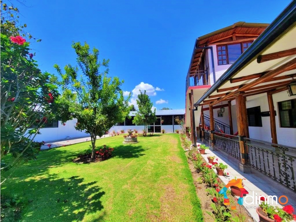 Vendo propiedad para Hostería, Quinta, Casa de Eventos en Puembo