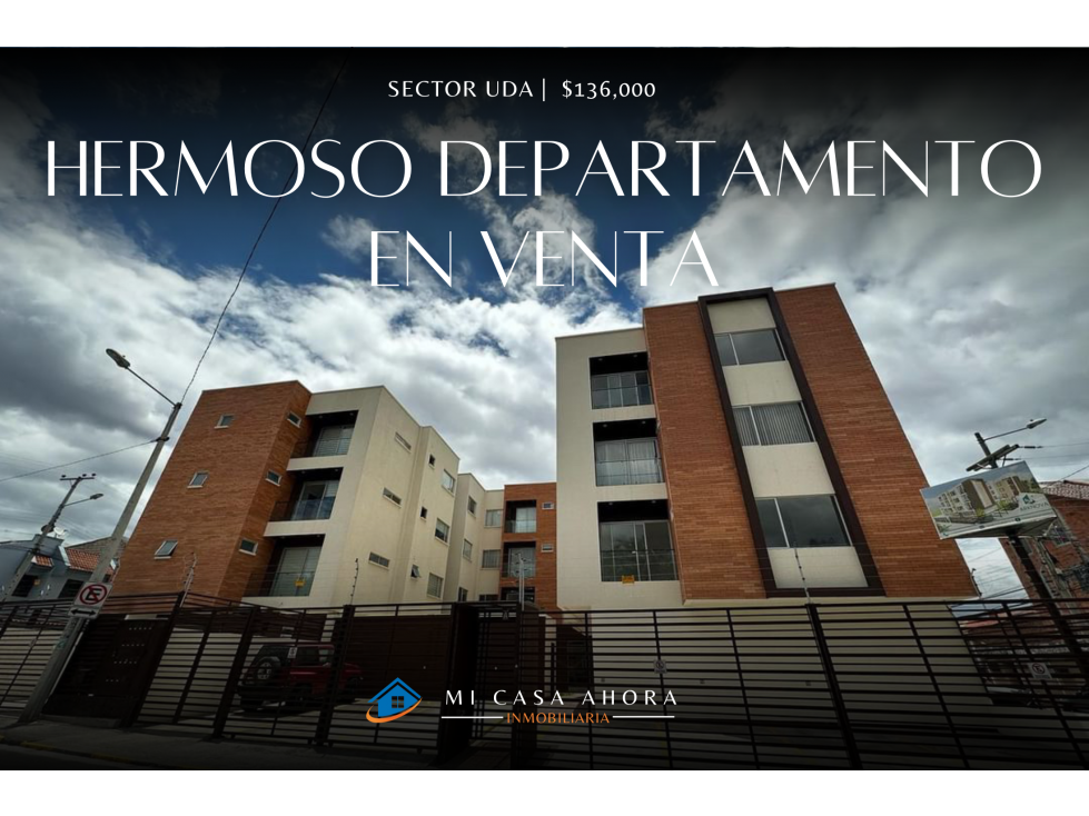 DEPARTAMENTO EN VENTA CERCA DE LA UNIVERSIDAD DEL AZUAY