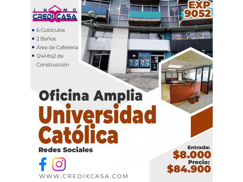 CxC Venta de Oficina, Universidad Catolica, Exp. 9052