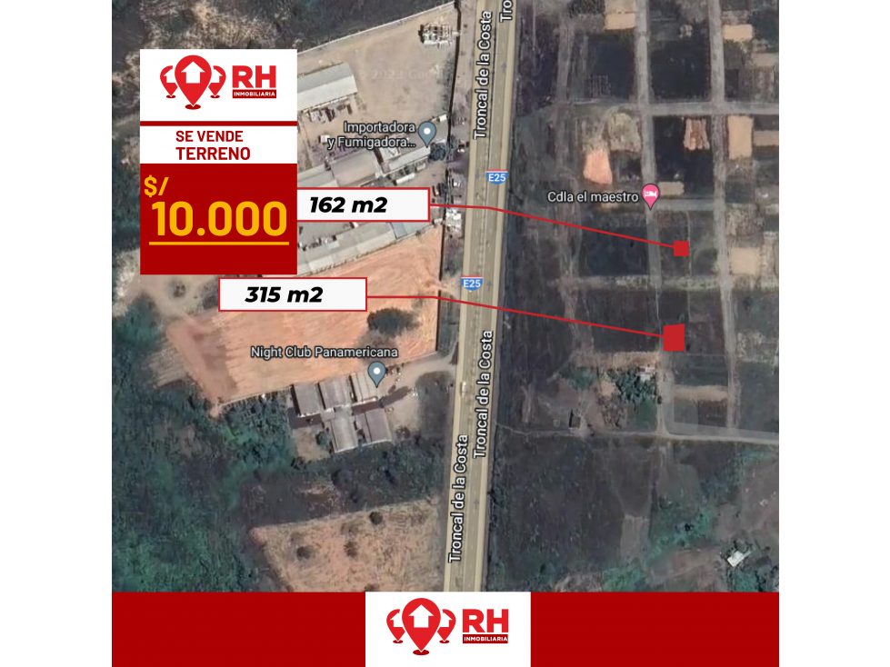 TERRENO CON 162 m2  EN LA CIUDAD SANTA ROSA