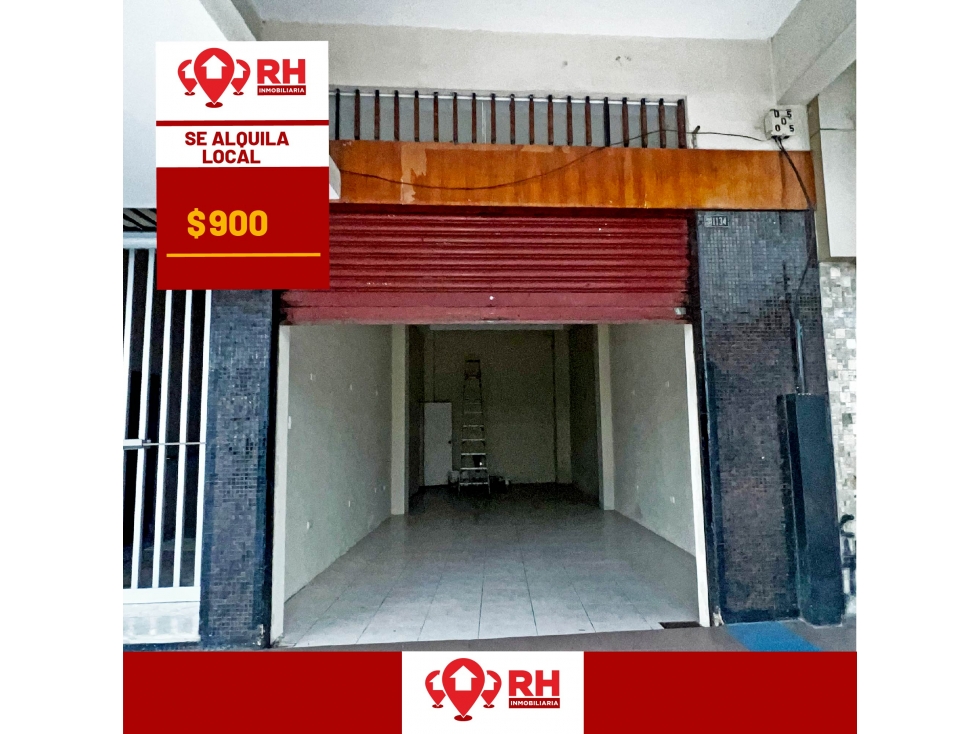 LOCAL COMERCIAL EN ALQUILER UBICADO EN EL CENTRO DE MACHALA