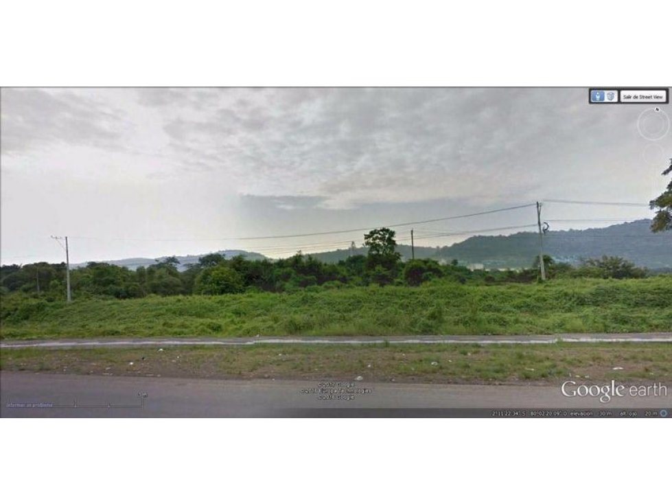 VÍA COSTA KM12 Vendo terreno comercial 18.000m2