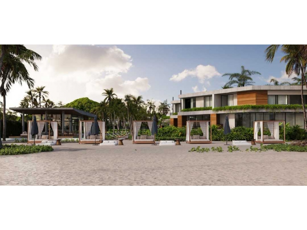 Casa frente al mar en conjunto privado exclusivo Puerto Cayo