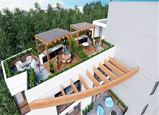 Loft por estrenar en venta en Bellavista de 98 m2 con terraza